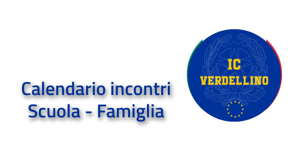 Calendario incontri scuola famiglia